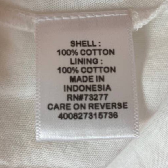 ELLE Snow White Eyelet Lace Midi Skirt Medium - Picture 7 of 7